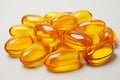 Fish oil omega-3 vitamin pills healthy vital capsules pharmaceutical medicine omega supplement oil nutriment nutrient