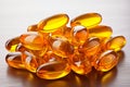 Fish oil omega-3 vitamin pills healthy vital capsules pharmaceutical medicine omega supplement oil nutriment nutrient