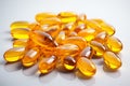 Fish oil omega-3 vitamin pills healthy vital capsules pharmaceutical medicine omega supplement oil nutriment nutrient