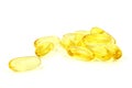 Fish oil pills Royalty Free Stock Photo