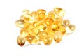 Fish oil pills Royalty Free Stock Photo