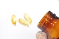 Fish Oil supplements II Royalty Free Stock Photo