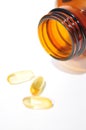Fish Oil supplements III Royalty Free Stock Photo