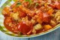 Fish paprikash Royalty Free Stock Photo