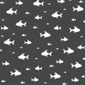 Fish- pattern illustration Royalty Free Stock Photo