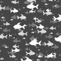 Fish- pattern illustration Royalty Free Stock Photo