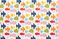 Fish pattern paper