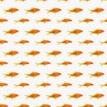 Fish pattern on white background.