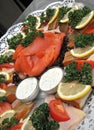 Fish platter Royalty Free Stock Photo