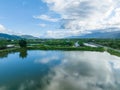 Fish pond Hualien Royalty Free Stock Photo