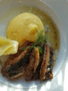 Fish with potatoes international dish