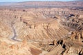 Fish River Canyon in Namibia Royalty Free Stock Photo