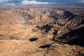 The fish river canyon Royalty Free Stock Photo