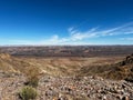 Fish River Canyon in Namibia. Grand Canyon in USA - Arizona, Nevada. Royalty Free Stock Photo