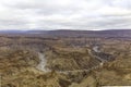 The Fish River Canyon, in Namibia Royalty Free Stock Photo
