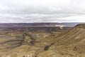 The Fish River Canyon, in Namibia Royalty Free Stock Photo