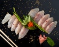 fish sashimi, sushi japan food