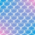 Fish scale and mermaid background Royalty Free Stock Photo