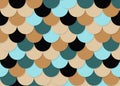 Fish scale pattern, abstract stock vector, color texture, bright colour,