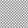 Fish scale seamless pattern, asian background