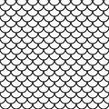 Fish scale seamless pattern, asian background