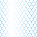 Fish scale seamless pattern with colorful gradient. Fish skin background