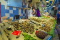 Fish shop in La Boqueria, Barcelona