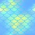 Fish skin seamless pattern. Fishscale close view. Vector texture of fish scale.