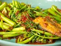 Fish spicy stir-fried