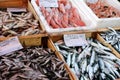 Fish stall Royalty Free Stock Photo