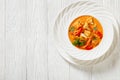 Fish Stew cooked with coconut milk and veggies Royalty Free Stock Photo