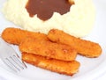 Fish sticks Royalty Free Stock Photo