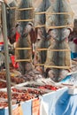 Fish on street market Royalty Free Stock Photo