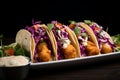 Fish Tacos: Baja-Style with Crispy Battered Fish and Cabbage Slaw