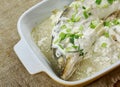 Fish Tatar dish