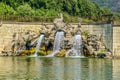 Fish waterfall in the royal palace of Caserta