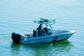 Fish and Wildlife Commission boat on patrol