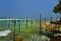 Fishemans on a beach in SriLanka, Asia