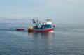 Fisher boat Royalty Free Stock Photo