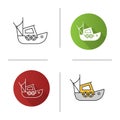 Fisher boat icon