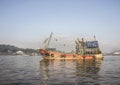 Fisher boat at Myeik Royalty Free Stock Photo