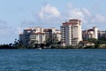 Fisher Island Miami Condos Royalty Free Stock Photo