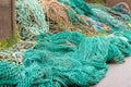 Fisher net background Royalty Free Stock Photo