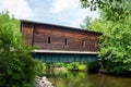 22-37-A - Fishers Covered Bridge in Isabella County, Michigan