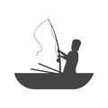 fisher silhouette icon