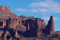 Fisher Towers - Contrasts in Color Royalty Free Stock Photo