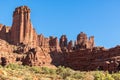 Fisher Towers Royalty Free Stock Photo