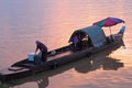 Fisher woman in Phnom Penh Royalty Free Stock Photo