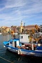 Fisherboats at Imperia, Italy Royalty Free Stock Photo