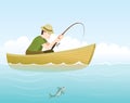 Fisherman Royalty Free Stock Photo